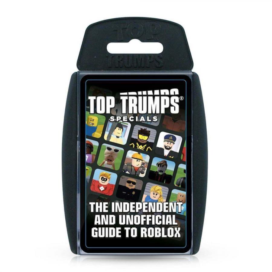 Winning Moves: Top Trumps - The Independent and Unofficial Guide to Roblox (Standard Plastic Case) Playing Cards (WM03145-EN1-6)