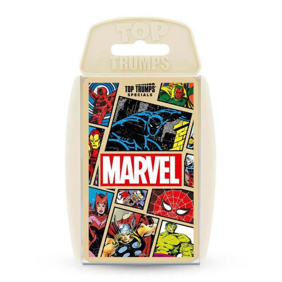 Winning Moves: Top Trumps - Marvel Comics Retro (Standard Plastic Case) Playing Cards (WM01239-EN1-6)