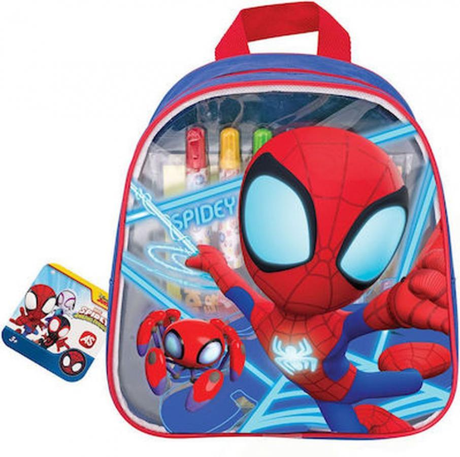 AS Σετ Ζωγραφικής Σε Backpack Spidey And His Amazing Friends (1023-68103)