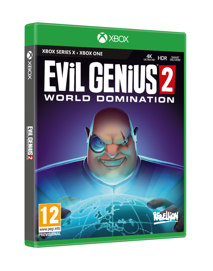 ------------Evil Genius 2 World Domination XBOX SERIES X NEW --------------