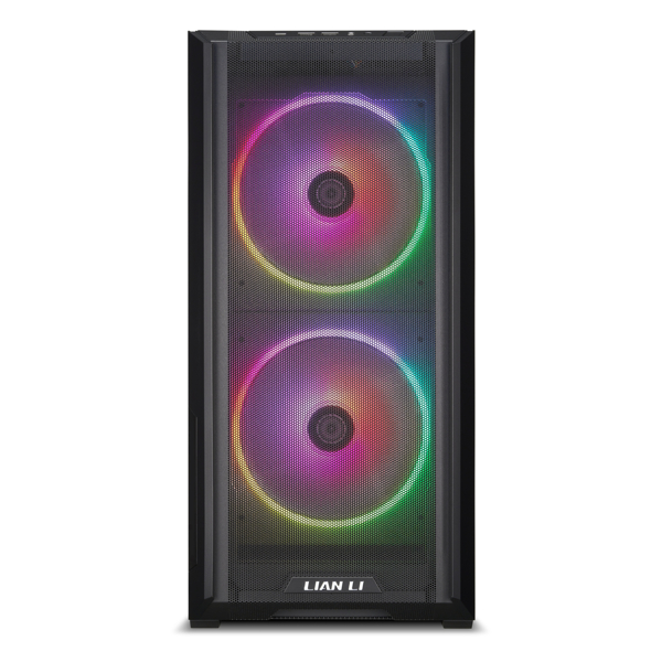 Lian Li LANCOOL 216 RGB black - EATX/ATX/MICRO-ATX/MINI-ITX (front 160mm ARGB x2, rear 140mmx1)