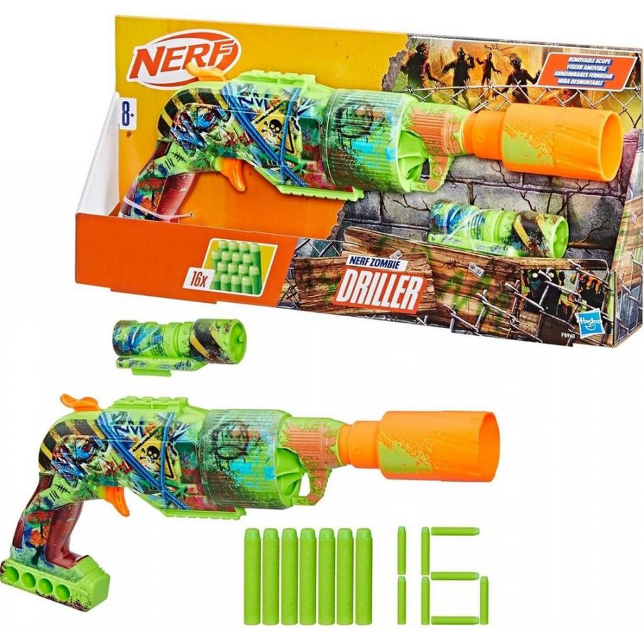 Hasbro Nerf Zombie Driller (F8960)