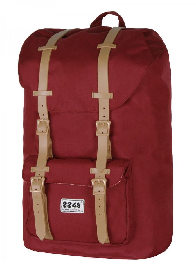 8848 TRAVEL BACKPACK 15,6' UNISEX WATERPROOF BURGUNDY