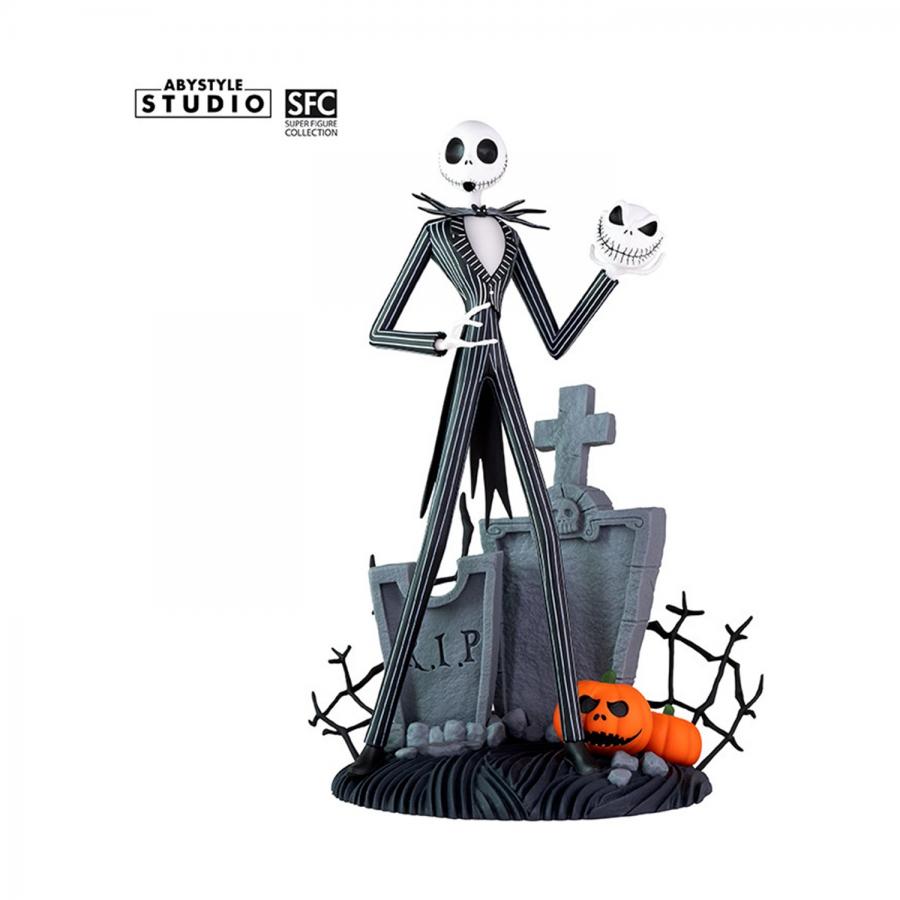 Abysse Disney: The Nightmare Before Christmas - Jack Skellington Scary Smiling Face Statue (20cm) (ABYFIG133)