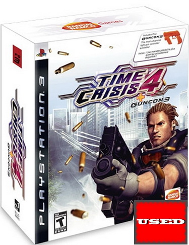 Time Crisis 4 + GunCon 3 PS3 USED (Boxed) (NTSC)