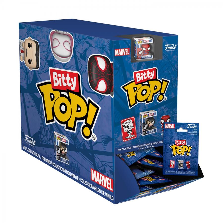 Funko Bitty Pop! Singles: Spider-Man Mystery Mini Figures (Blind Bag/Random) Vinyl Figures