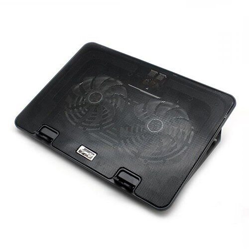 SBOX USB COOLING PAD 15,6' 2xBLUE LED FAN 140 mm
