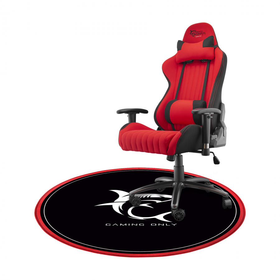 WHITE SHARK GAMING CHAIR MAT 120CM PHARAOH