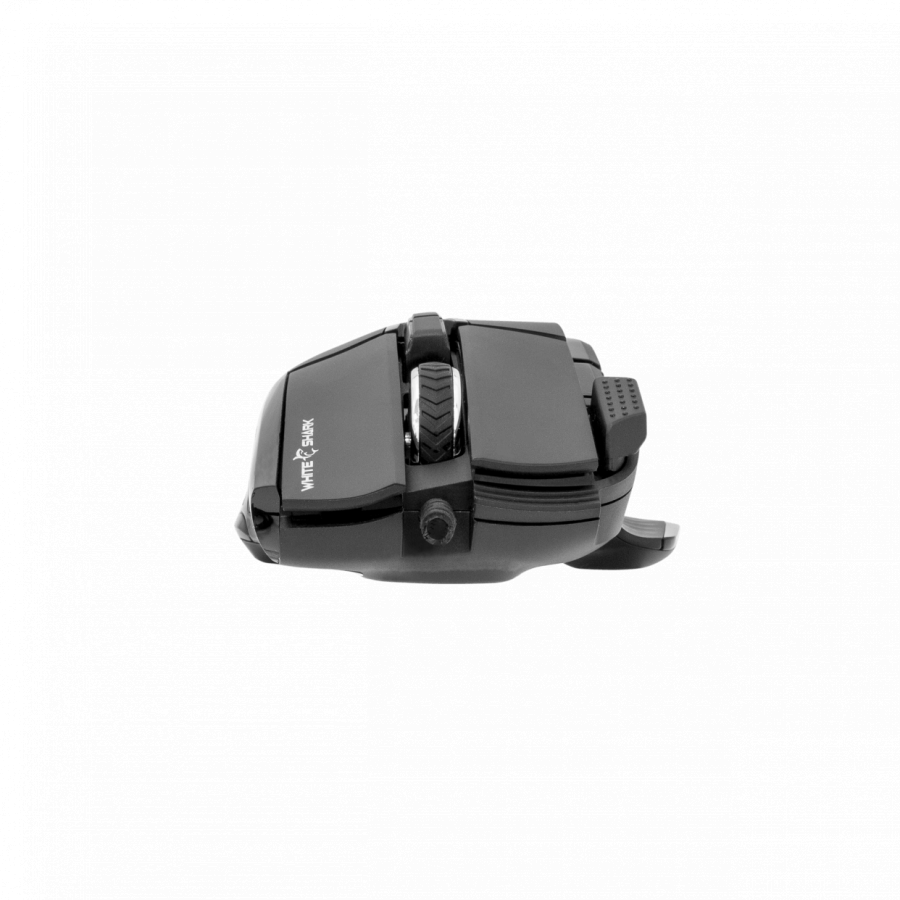 WHITE SHARK GAMING MOUSE GM-9006 MARROK BLACK 12000DPI