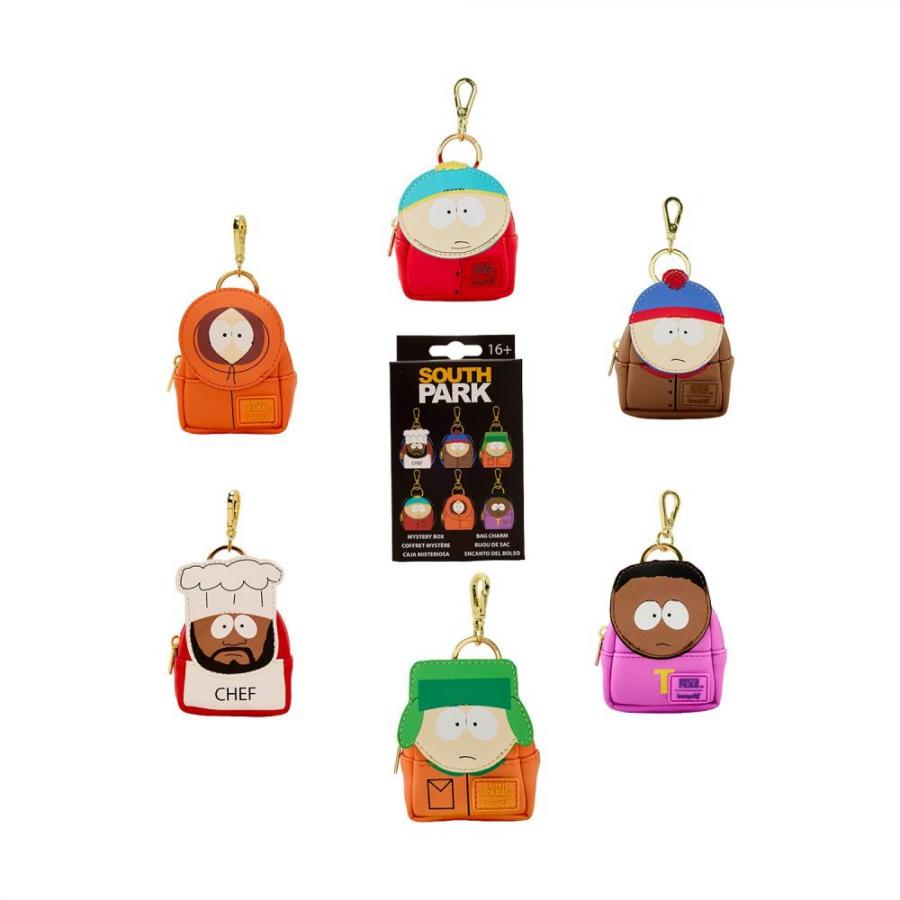 Loungefly: South Park Mystery Mini Backpack Bag Charms Eaches (SPABC0001-EA)