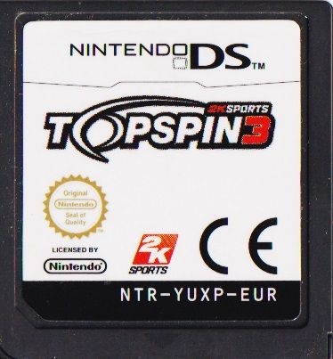 Top Spin 3 DS USED (Cart Only)