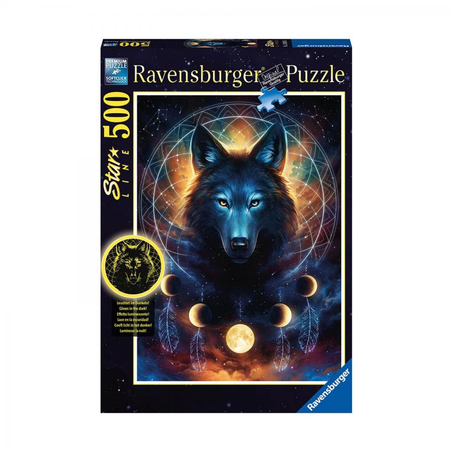 Ravensburger Puzzle: Starline - Λύκος (500 pcs) (12000442)