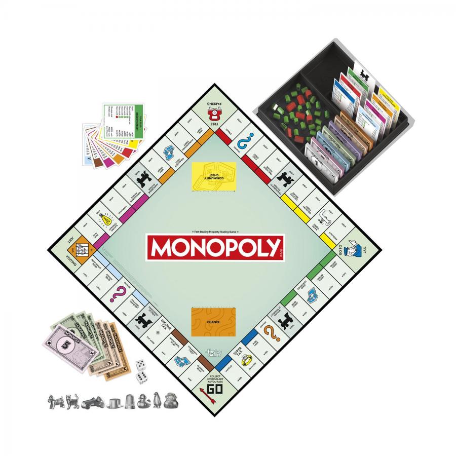 Hasbro Monopoly: Classic Refresh (English Language) (G0009)