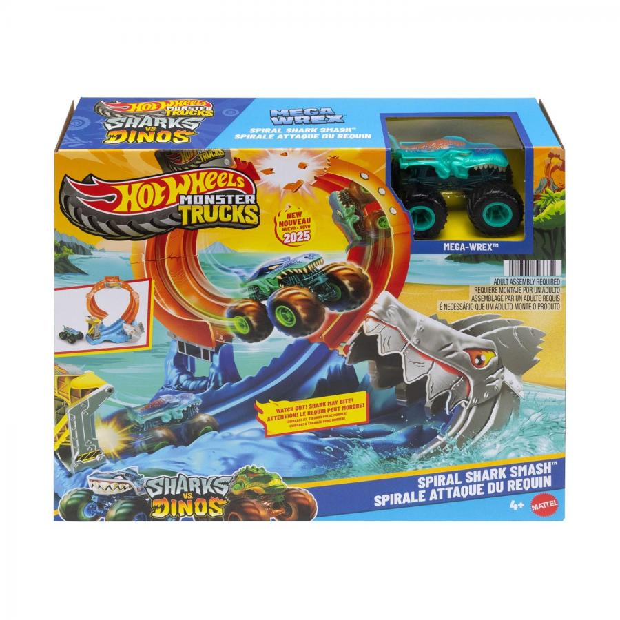 Mattel Hot Wheels: Monster Trucks - Shark Loop (JFR08)