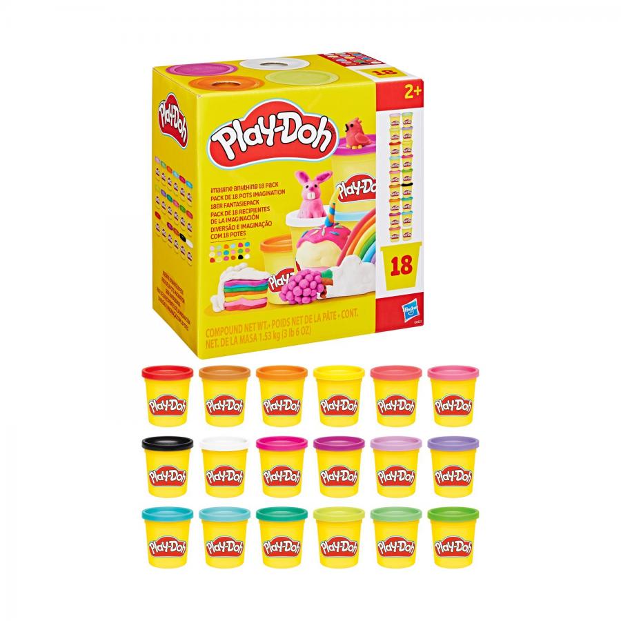 Hasbro Play-Doh: Doh & More - Imagine Anything 18 Pack (G0522)
