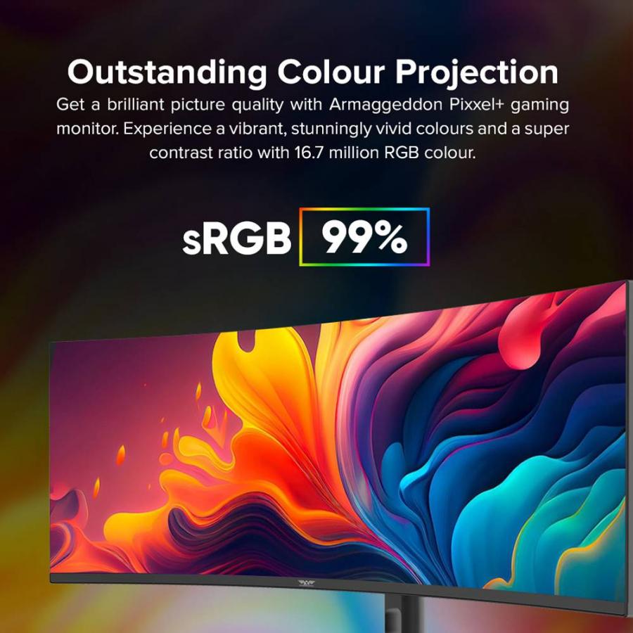ARMAGGEDDON RGB M-ATX DUAL CHAMBER GAMING CASE AQUARON DUPLEX PRO WHITE