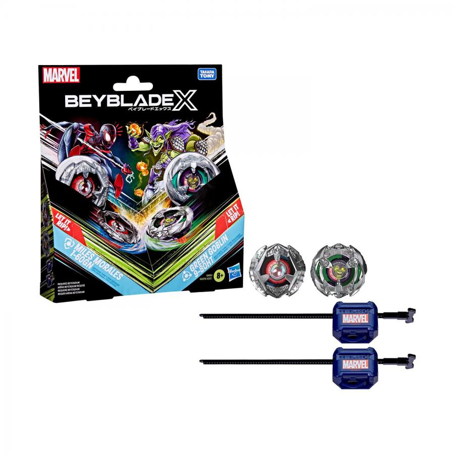 Hasbro Bey Blade: Marvel Collab - Multipack Miles Morales Green Goblin (G1691)