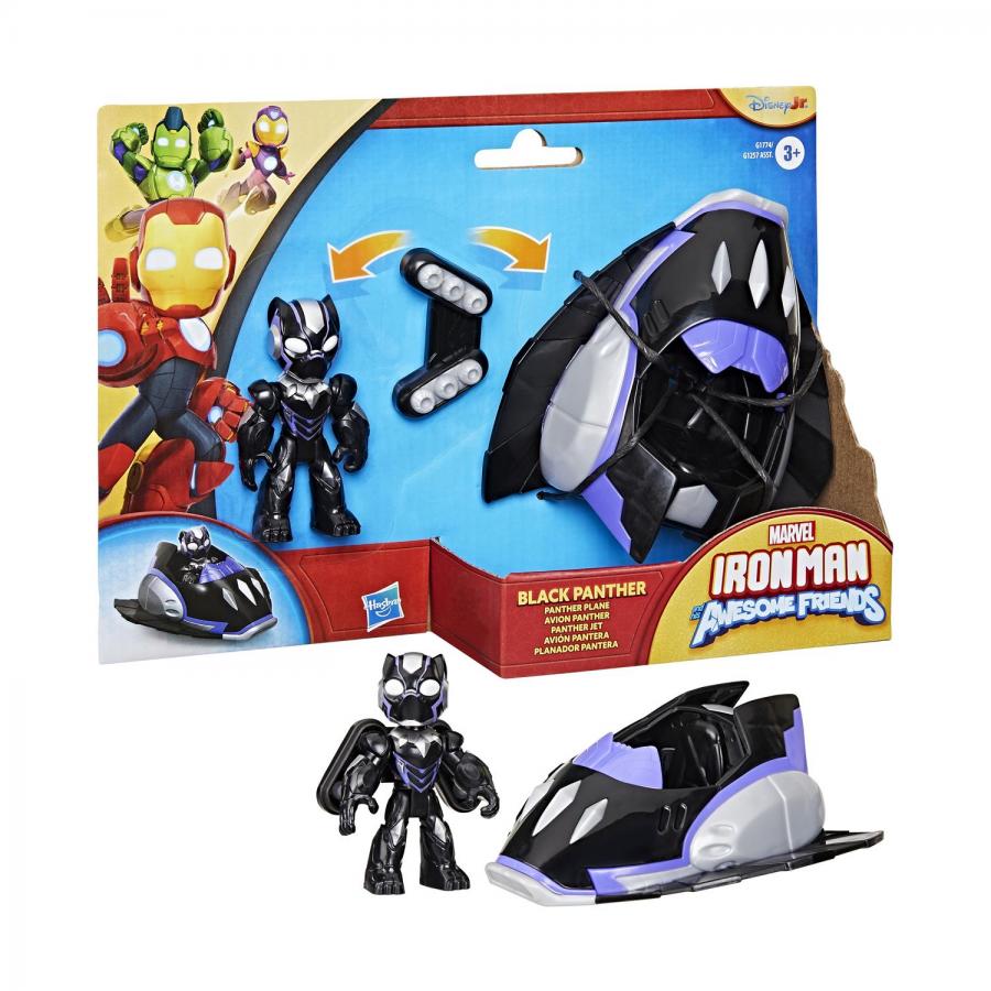 Hasbro Iron Man And His Awesome Friends: Vehicles And Playsets - Black Panther Vehicle (G1774)