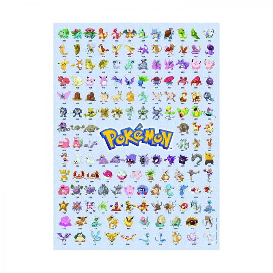 Ravensburger Puzzle: Pokemon (500 pcs) (12000511)