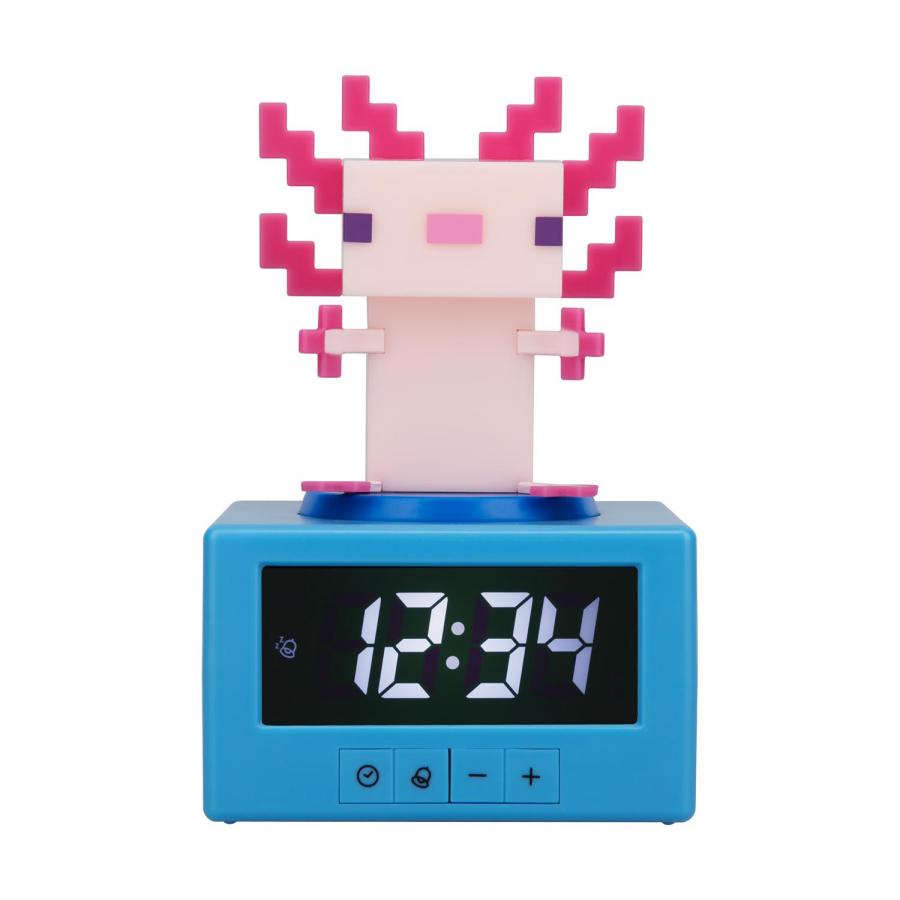 Paladone Icons: Minecraft - Axolotl Alarm Clock (PP15043MCF)