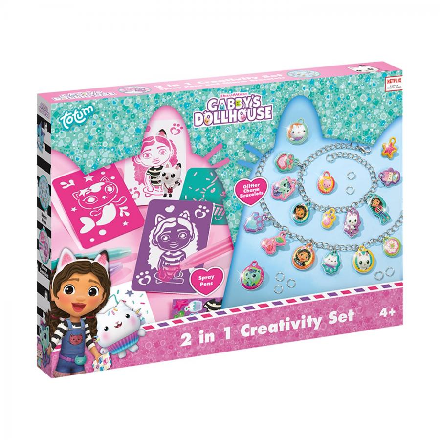Totum Gabby 2 In 1 Spray Pens & Charm Bracelets (TT420397)