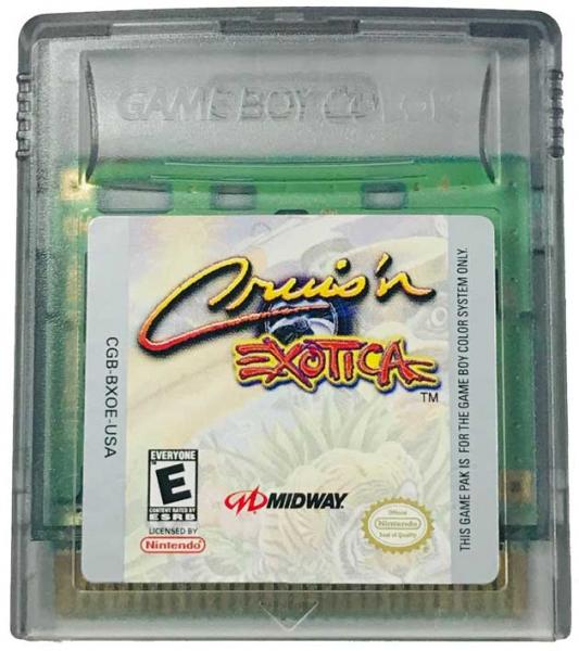 Cruis'n Exotica Gameboy Color UNBOXED (NTSC)