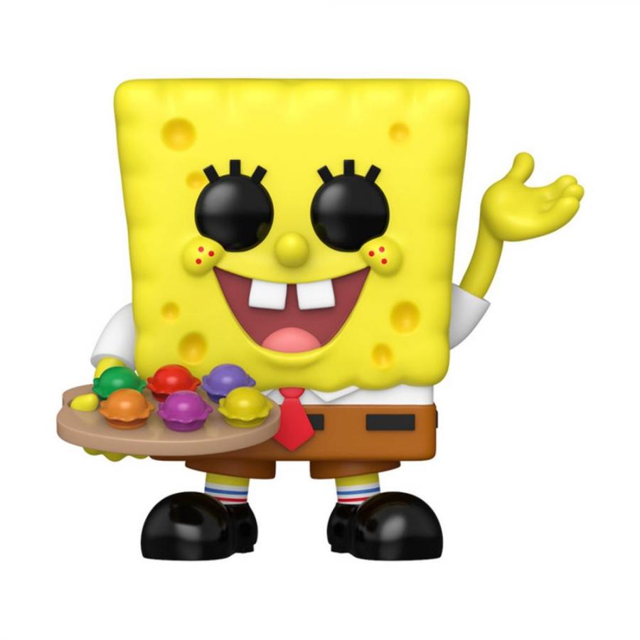Funko Pop! Animation: Spongebob Squarepants - SpongeBob with Pretty Patties (Glows in The Dark) (Special Edition) #2312 Vinyl Figure
