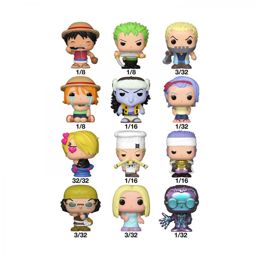Funko Bitty Pop! Singles: One Piece (Blind Bag/Random)  Vinyl Figure