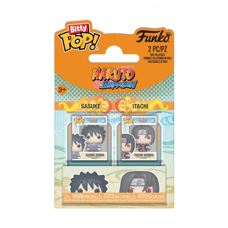 Funko Bitty Pop! 2-Pack: Naruto Shippuden - Sasuke & Itachi Vinyl Figures