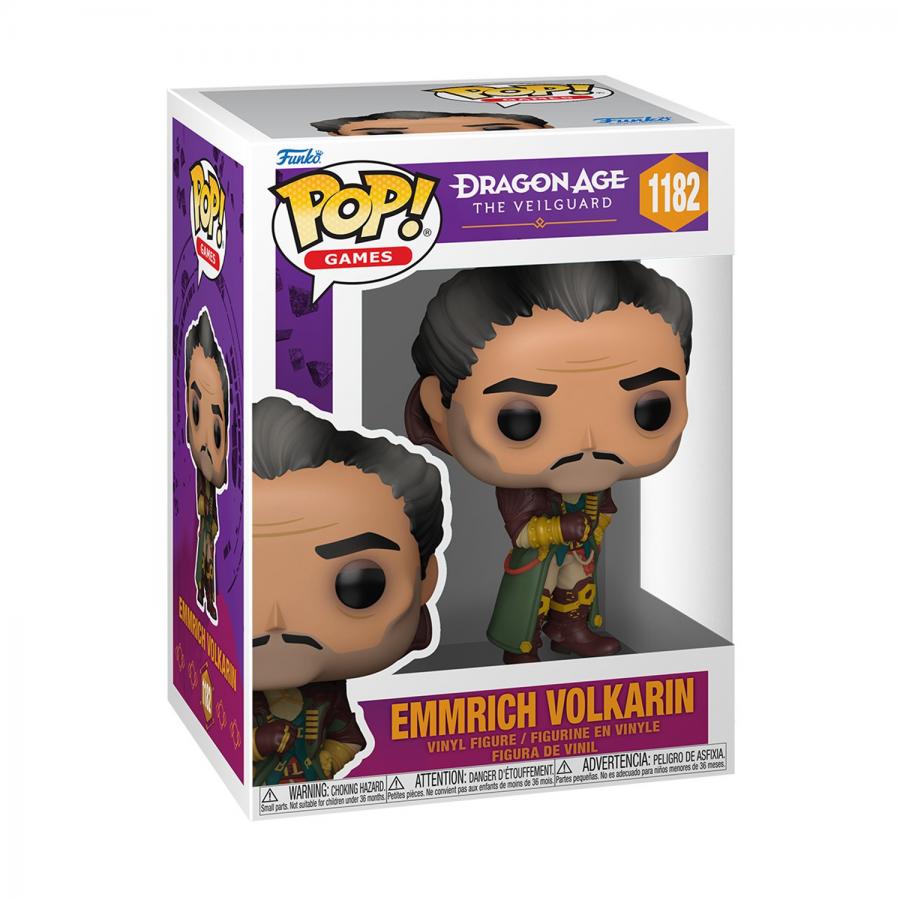 Funko Pop! Games: Dragon Age: The Veilguard - Emmrich Volkarin #1182 Vinyl Figure