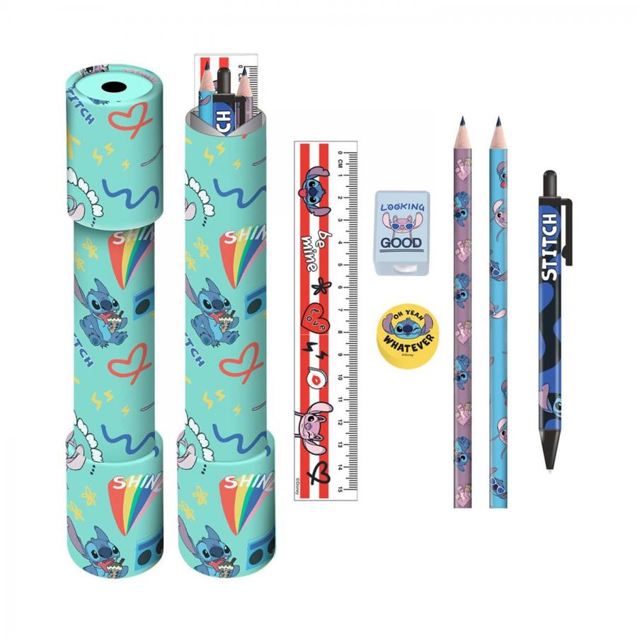 Pyramid: Lilo & Stitch Kaleidoscope Stationery Set (SR2401812)