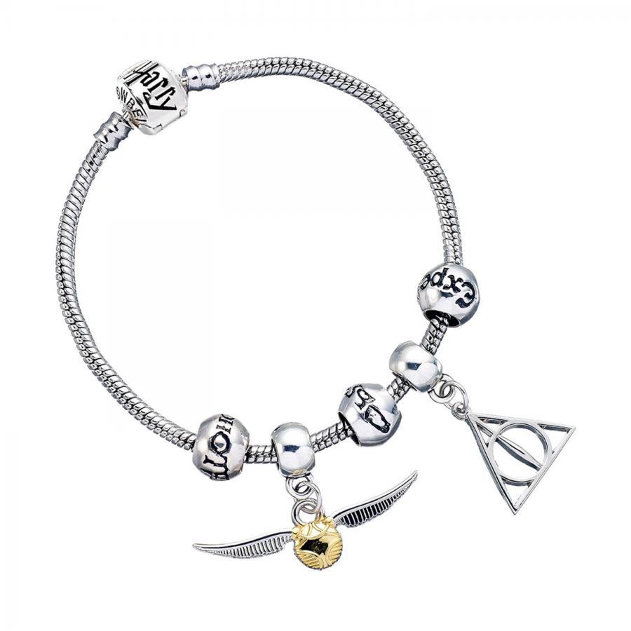 Carat Shop Harry Potter - Charm Bracelet including charms  Silver (HP0090)