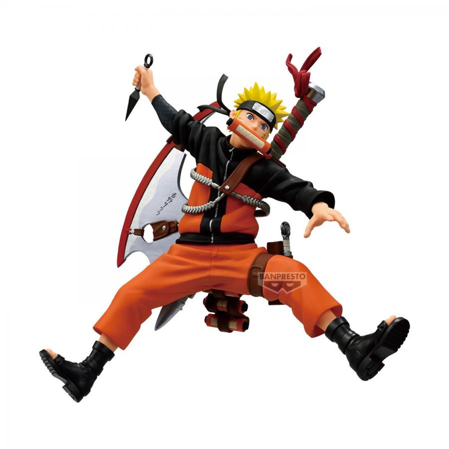 Banpresto Vibration Stars: Naruto 72 Series - Naruto Uzumaki Statue (16cm) (30020)