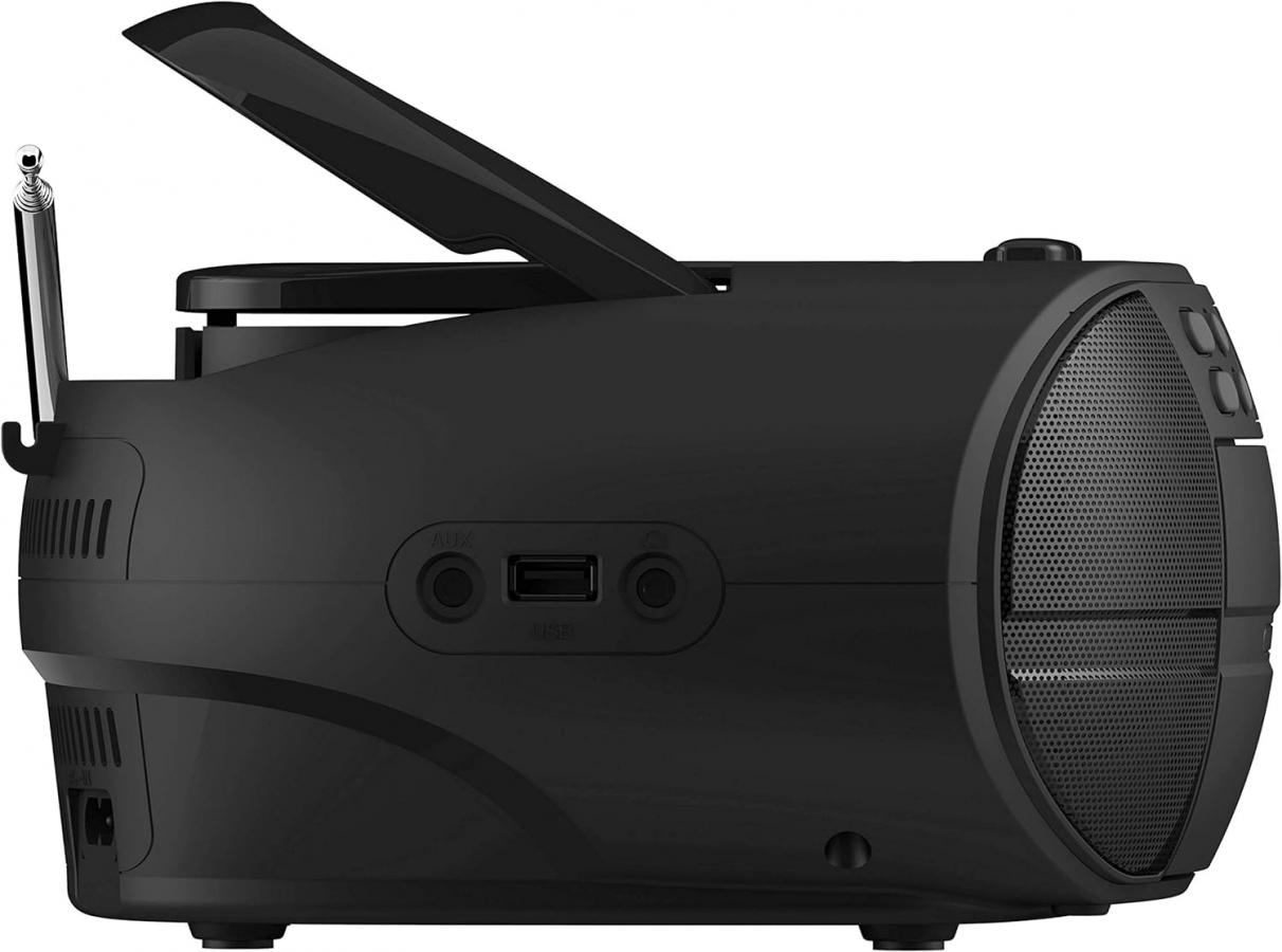 LAMTECH BLUETOOTH RADIO/CD/CASSETTE BOOMBOX BLACK
