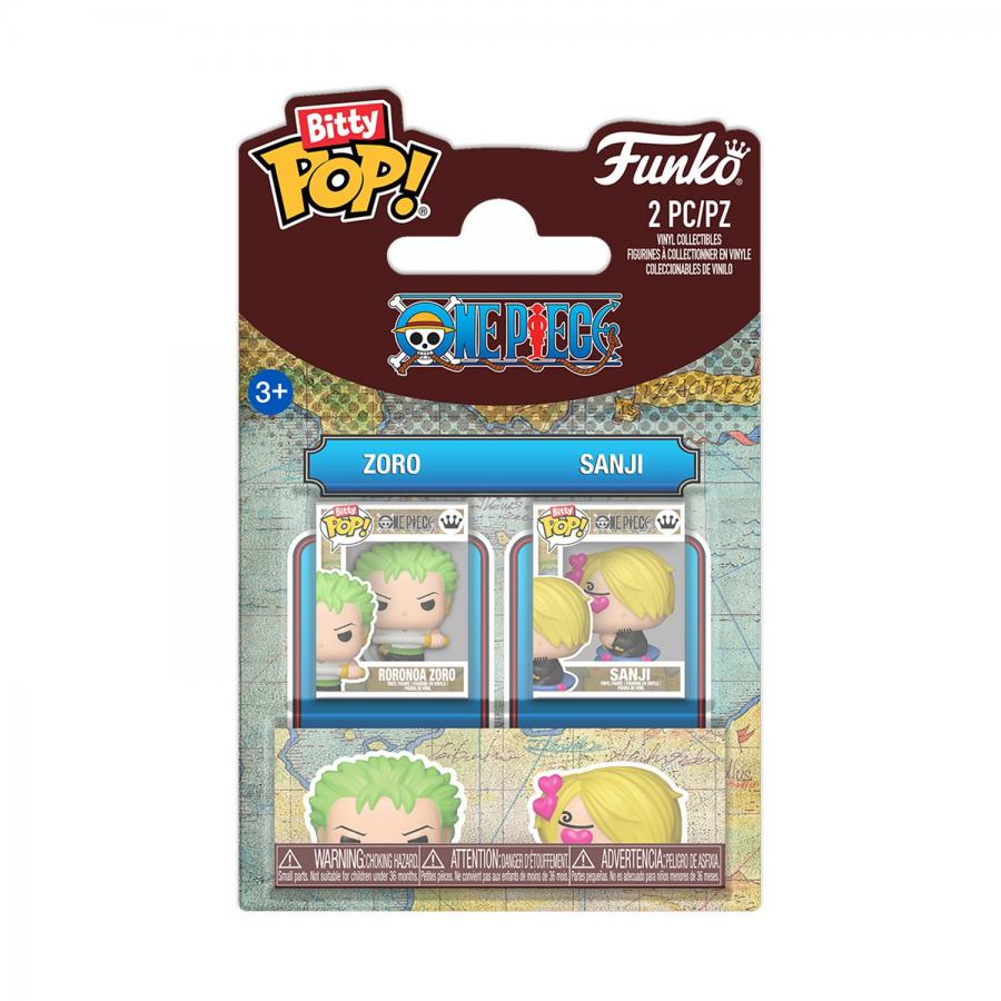 Funko Bitty Pop! 2-pack: One Piece - Zoro & Sanji Vinyl Figures