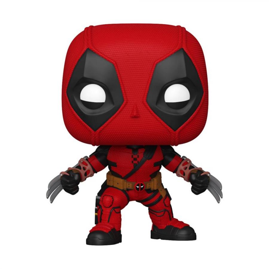 Funko Pop! Marvel: Deadpool & Wolverine - Deadpool with Claws #1583 Bobble-Head Vinyl Figure