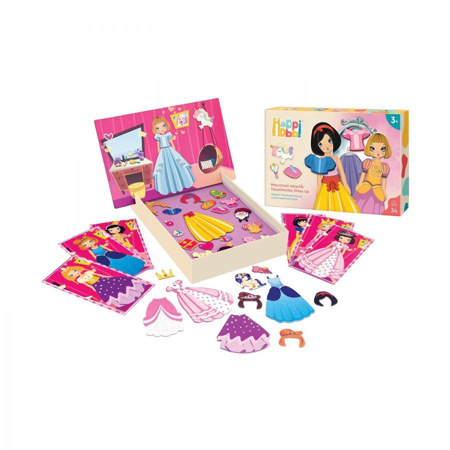 AS Happi Hobbi: Magnet Πριγκίπισσες Dress Up (1029-64081)