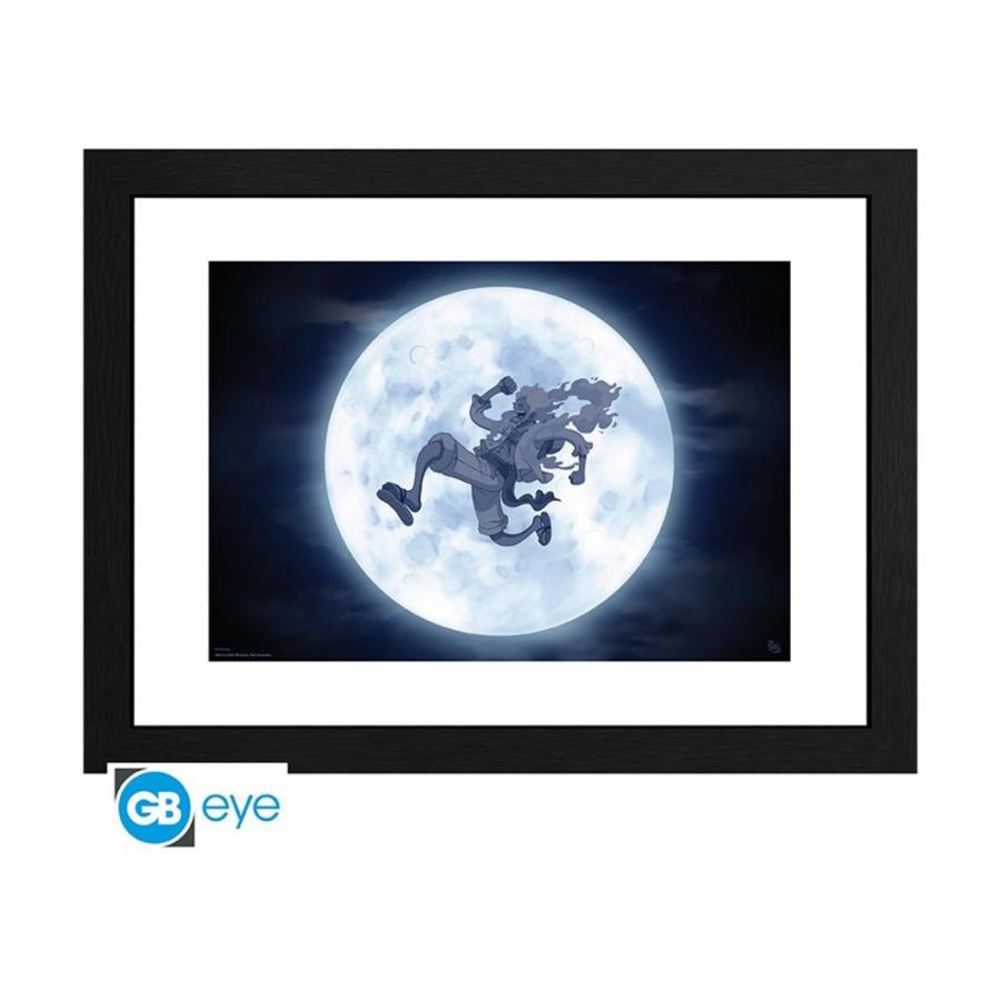 Abysse: One Piece - Monkey D. Luffy Gear Five Framed Print (31x41cm) (GBYDCO501)