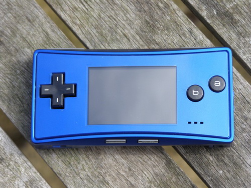Nintendo Game Boy Advance Micro Blue UNBOXED (Scratched)