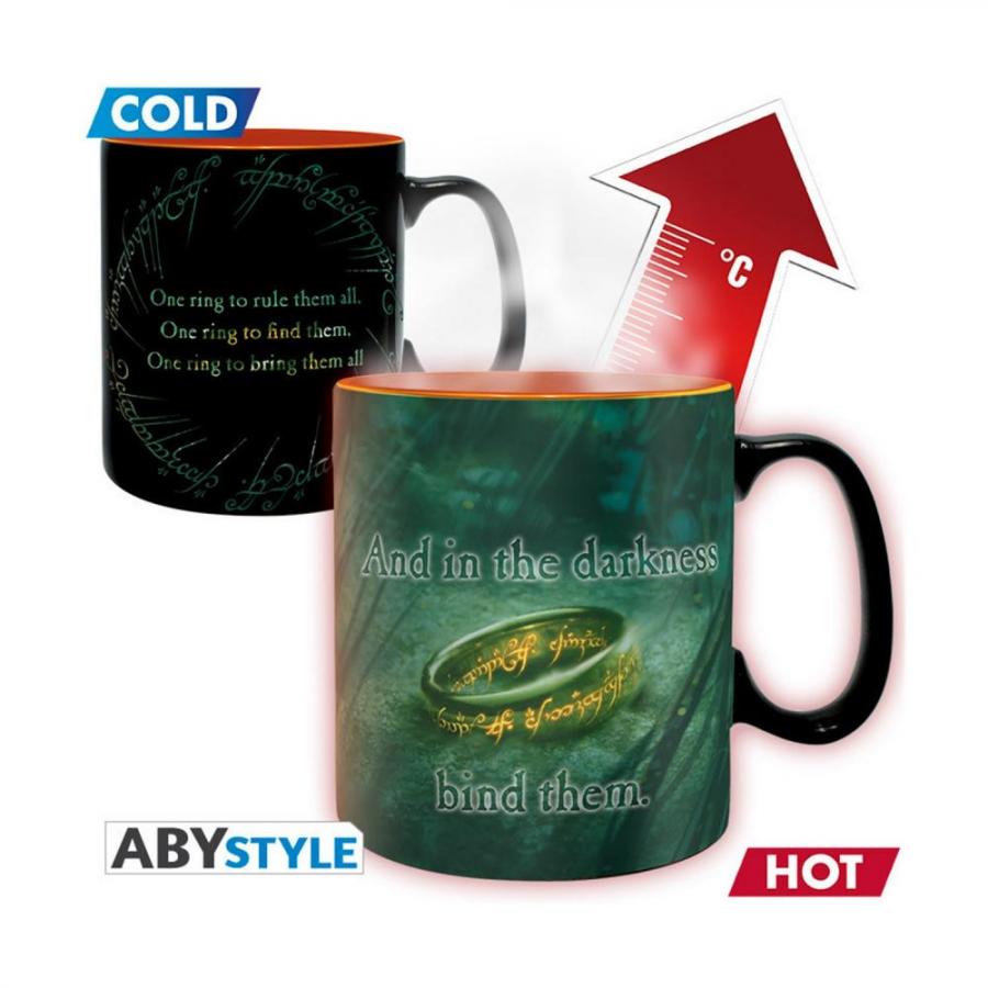 Abysse: The Lord of The Rings - Sauron Heat Change Mug (460ml) (ABYMUGA508)