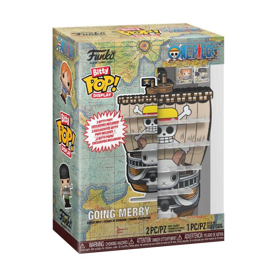 Funko Bitty Pop! Display: One Piece - Going Merry Vinyl Figures