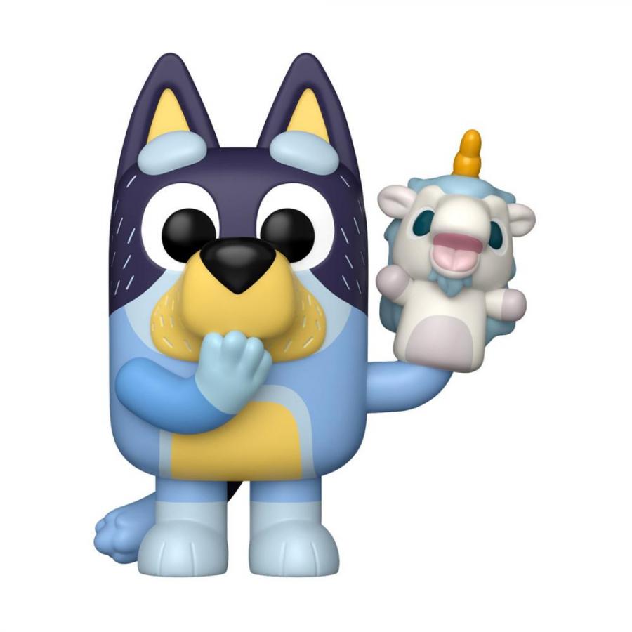 Funko Pop! Animation: Bluey - Bandit with Unicorse #2371 Vinyl Figure