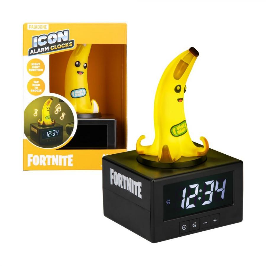 Paladone Icons: Fortnite - Peely Icon Alarm Clock (PP14508FO)