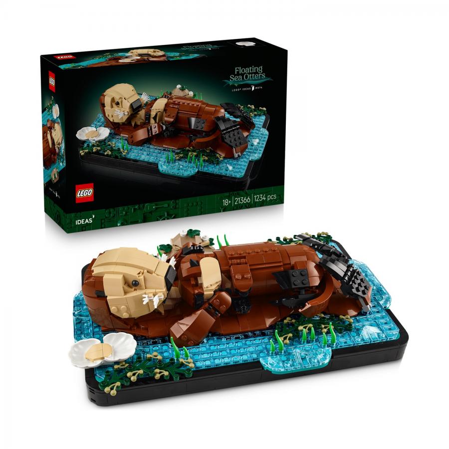 LEGO® Ideas: Floating Sea Otters (21366)