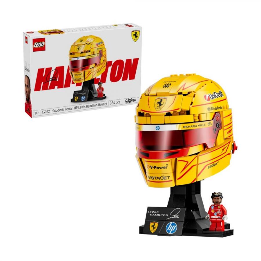 LEGO Editions Scuderia Ferrari HP Lewis Hamilton Helmet (43022)