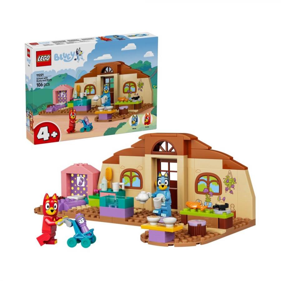 LEGO Bluey: School with Rusty and Bluey (11221)