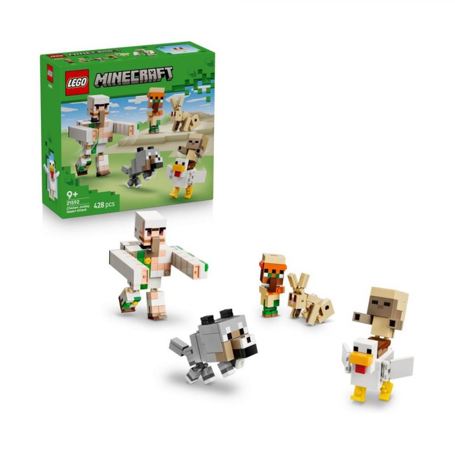 LEGO Minecraft: Chicken Jockey Desert Attack (21592)