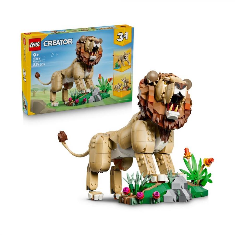 LEGO Creator: Wild Animals: Majestic Lion 3in1 (31386)