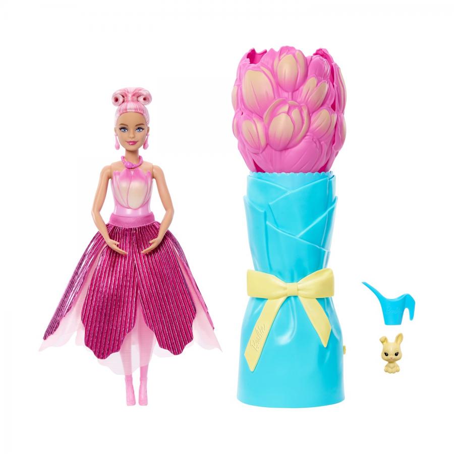 Mattel Barbie: Barbie Petal Pop - Barbie Petal Pop - Pink Tulip (JMF57) *