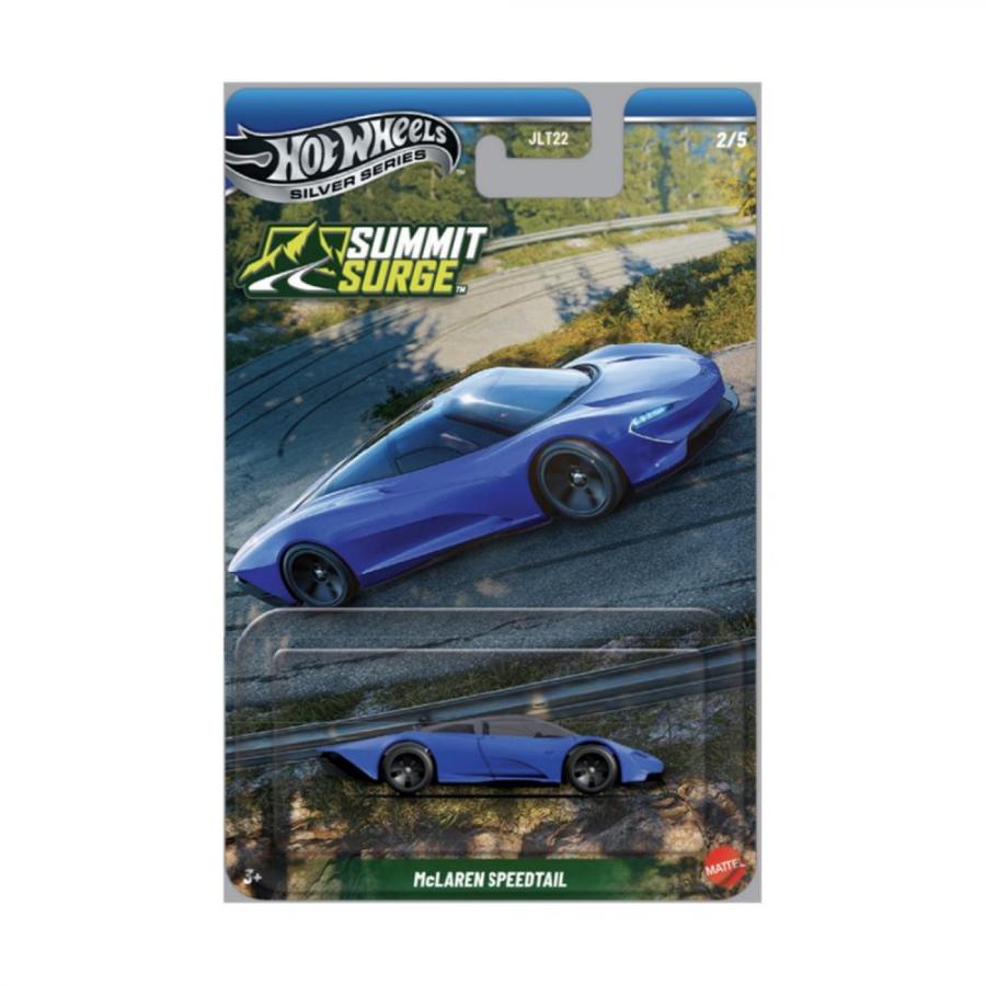 Mattel Hot Wheels: Silver Series - McLaren Speedtail Vehicle (JKX67)